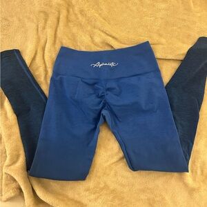 Alphalete Amplify leggings dark blue ombré